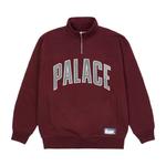 Полузастежки Palace 1/4 Zip Funnel 'Бордовый' 1