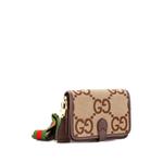 Маленькая сумка через плечо Buckle Messenger Bag Jumbo GG Canvas 2
