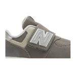 Кроссовки New Balance 574 New-B Hook & Loop Toddler Wide 'Rain Cloud Silver Metallic' 2