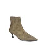 pointed-toe suede boots 2