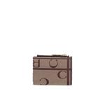 Короткий кошелек на молнии CR Calia Heritage — коричневый 2