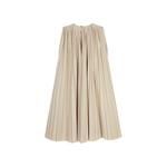 Безрукавное платье A-силуэта с плиссировкой 8