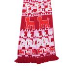 intarsia-knit logo scarf 2