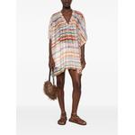 zigzag knit kaftan midi dress 2