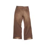 distressed corduroy trousers 2