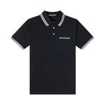 Поло Palm Angels Classic Logo Polo Shirt 'Белый/Черный' 1