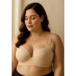 Набор из 3 бюстгальтеров Wynter Plus Size Wireless Bra Bundle: тауп, черный, коричневый 2