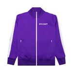 Трековые куртки Palm Angels Classic Track Jacket 'Purple/White' 1