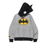 Молнии BAPE x DC Batman Full Zip Hoodie 'Серый' 1