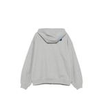 logo-patch zip-up hoodie 2