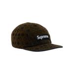 Кепки Supreme Flocked Denim Camp Cap 'Black' 2