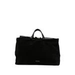 suede-finish holdall luggage 1