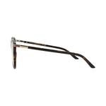 Очки Gucci Round-Frame Recycled Acetate Optical Frames 'Гавана/Прозрачный' 2