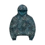 Худи SKYLRK Coachella Zebra Hoodie «Blue» 1