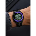 Seiko Rotocall Digital 145th Anniversary Limited Edition в цвете Эдо Пурпурный Черный с браслетом из нержавеющей стали HFL001P1 5