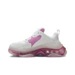 Кроссовки Balenciaga Женские Triple S Clear Sole Trainer 'Белый Розовый' 3