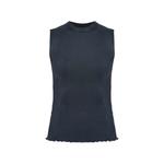 ribbed lettuce-edge tank top 1