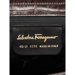 2010-2026 Croc Embossed Leather Vara Bow handbag 6