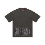 Рубашки и топы Supreme Cracked Stretch Short-Sleeve Top 'Black' 1