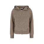 Primo zip-up knitted hoodie 1