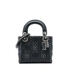 Сумка-сэтчел Mini Calfskin Cannage Studded Flower Lady Dior (2017 год) 1