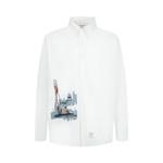 Футболки с длинным рукавом Thom Browne Straight Fit BD Long-Sleeve Shirt 'White' 1
