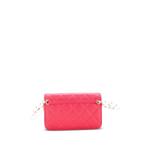 Мини-сумка через плечо Pearl Strap CC Wallet on Chain Quilted Calfskin 2