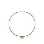 Колье Heart Smash Locket с гранатом 1