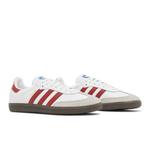 Кроссовки adidas Samba OG 'White Scarlet' 8