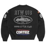 Свитшоты Corteiz Sponsors Crewneck 'Black' 2