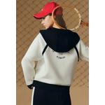 ЖЕНСКАЯ КУРТКА С КАПЮШОНОМ TENNIS CLUB LOGO COLOR BLOCK 3