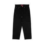 Штаны Supreme Baggy Selvedge Jean 'Жесткий черный' 1