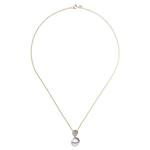 Колье Classic из желтого золота с жемчугом и бриллиантами 1