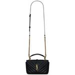 Сумки Saint Laurent College Mini Chain Bag 'Black' 3