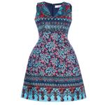 printed lantern dress 1