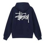 Худи Stussy Basic Hoodie 'Navy' 2