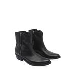 embroidered calf leather cowboy boots 2