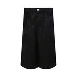Alexander McQueen Logo Jacquard Shorts «Черный» 1