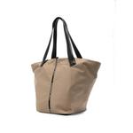 large Lauren logo-tape leather tote bag 3