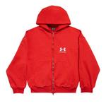 Толстовки на молнии Balenciaga x Under Armour Zip Up Hoodie 'Red/White' 1