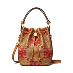 Ведерки Tory Burch T Monogram Соломенное мини-ведерко 'Натуральный' 1