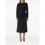long-sleeves midi dress 2