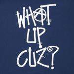 Футболки Stussy What Up Cuz? Tee 'Indigo' 3