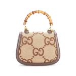 Сумка через плечо Bamboo 1947 Top Handle Bag Jumbo GG Canvas Mini 2