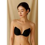 Набор из 3 бюстгальтеров Angel Push Up Nubra: 1 телесный и 2 черных, бесшовные, невидимые, многоразовые, самоклеящиеся, для свадьбы 3