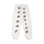 Спортивные штаны Kanye West Sunday Service 'White' 1