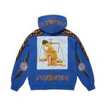 Худи Supreme Wings Zip Up Hooded Sweatshirt «Роял» 2