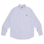Рубашки на пуговицах Human Made Stripe Oxford Shirt «Blue» 1