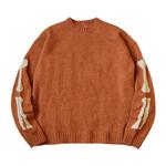 Свитеры Kapital 5G Wool Knit Bone Crew Sweater 'Orange' 1