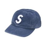 Кепки Supreme Washed Canvas S Logo 6-Panel 'Navy' 1